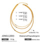 3-Layer Titanium Steel Choker Set – Stacked Luxury