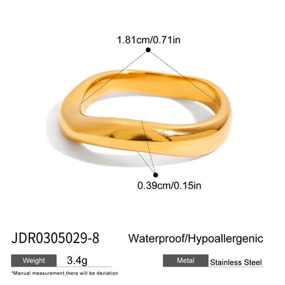 Stainless Steel Zircon Bangle – Open Design · Tarnish-Free
