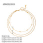 3-Layer Titanium Steel Choker Set – Stacked Luxury