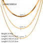 3-Layer Titanium Steel Choker Set – Stacked Luxury
