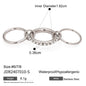 Layered Pearl Ring & Bracelet Set – Titanium Steel · Waterproof · Tarnish-Free