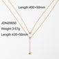 Long Gold Pendant Necklace – Tarnish-Free · Seasonal Essential