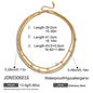 3-Layer Titanium Steel Choker Set – Stacked Luxury