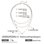 3-Layer Titanium Steel Choker Set – Stacked Luxury