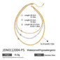 3-Layer Titanium Steel Choker Set – Stacked Luxury
