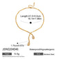 Sleek Teardrop Pendant Chain – Waterproof & Tarnish-Free