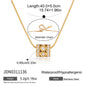 Tarnish-Free Titanium Steel Dog Pendant Chain – Lightweight & Chic