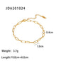 18K Gold Micro Cross Anklet – Minimalist Vintage Style