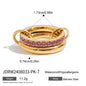 Layered Pearl Ring & Bracelet Set – Titanium Steel · Waterproof · Tarnish-Free