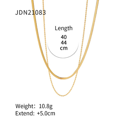 Lightweight Titanium Steel Pendant Necklace – Daily Wear Essential