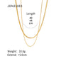 Lightweight Titanium Steel Pendant Necklace – Daily Wear Essential