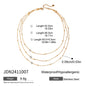 3-Layer Titanium Steel Choker Set – Stacked Luxury