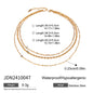 3-Layer Titanium Steel Choker Set – Stacked Luxury