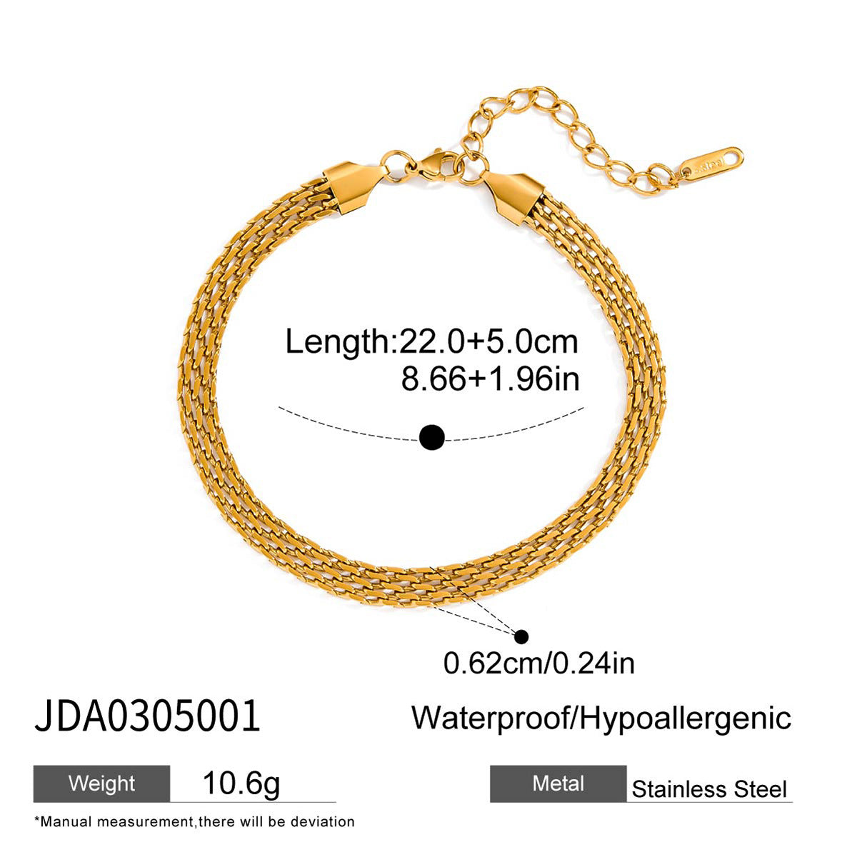 18K Gold Micro Cross Anklet – Minimalist Vintage Style