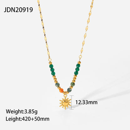 Lightweight Titanium Steel Pendant Necklace – Daily Wear Essential