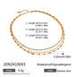 3-Layer Titanium Steel Choker Set – Stacked Luxury