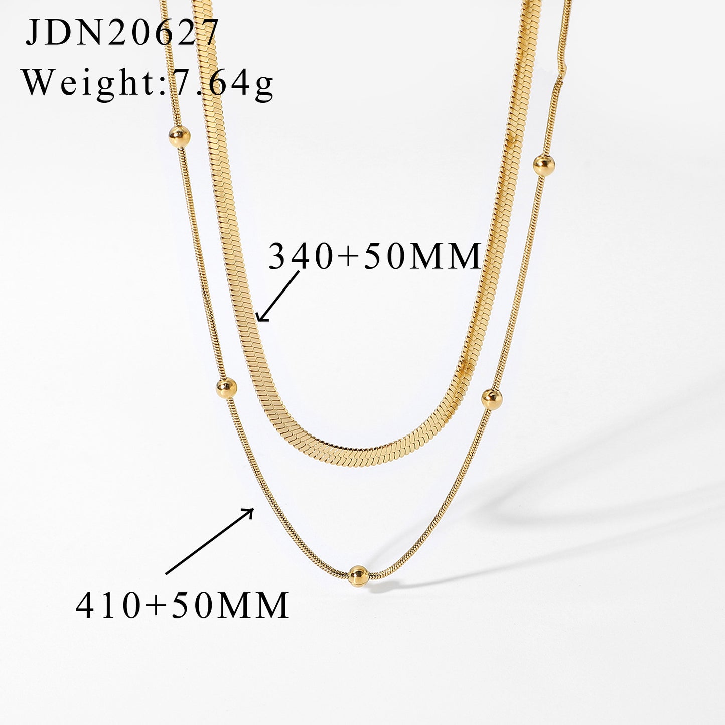 Lightweight Titanium Steel Pendant Necklace – Daily Wear Essential