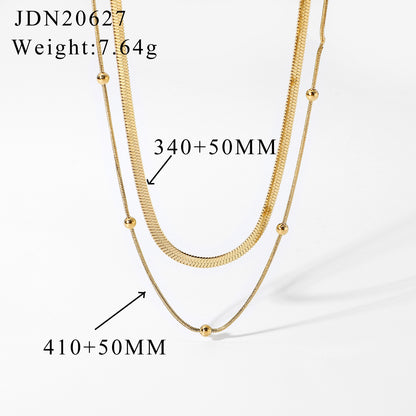 Lightweight Titanium Steel Pendant Necklace – Daily Wear Essential