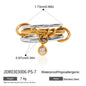 Layered Pearl Ring & Bracelet Set – Titanium Steel · Waterproof · Tarnish-Free