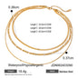 3-Layer Titanium Steel Choker Set – Stacked Luxury
