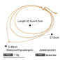3-Layer Titanium Steel Choker Set – Stacked Luxury
