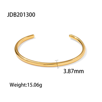 Sleek Stainless Steel Cuff – Elegant & Durable for Daily Wear