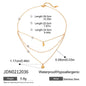 3-Layer Titanium Steel Choker Set – Stacked Luxury