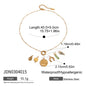 Sleek Teardrop Pendant Chain – Waterproof & Tarnish-Free