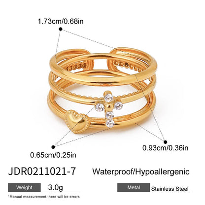 Sleek Stainless Steel Finger Ring – Everyday Essential
