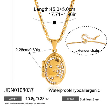 Tarnish-Free Stainless Steel Memory Locket – Everyday Keepsake