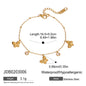 Minimalist Heart Charm Bangle – Titanium Steel · Waterproof · Everyday Elegance