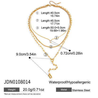 Long Gold Pendant Necklace – Tarnish-Free · Seasonal Essential