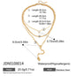 Long Gold Pendant Necklace – Tarnish-Free · Seasonal Essential