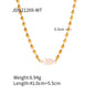 Tarnish-Free Stainless Steel Heart Necklace – Everyday Elegance
