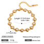 Sleek Teardrop Pendant Chain – Waterproof & Tarnish-Free