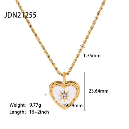Lightweight Titanium Steel Pendant Necklace – Daily Wear Essential