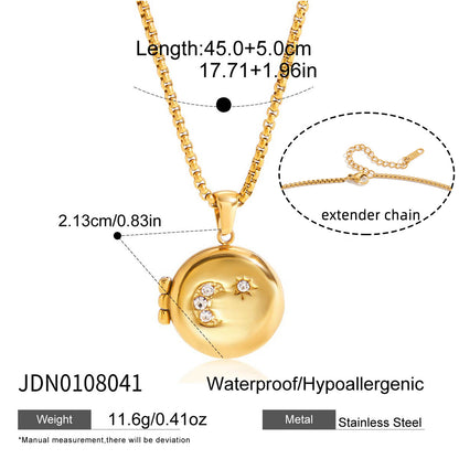 Tarnish-Free Stainless Steel Memory Locket – Everyday Keepsake