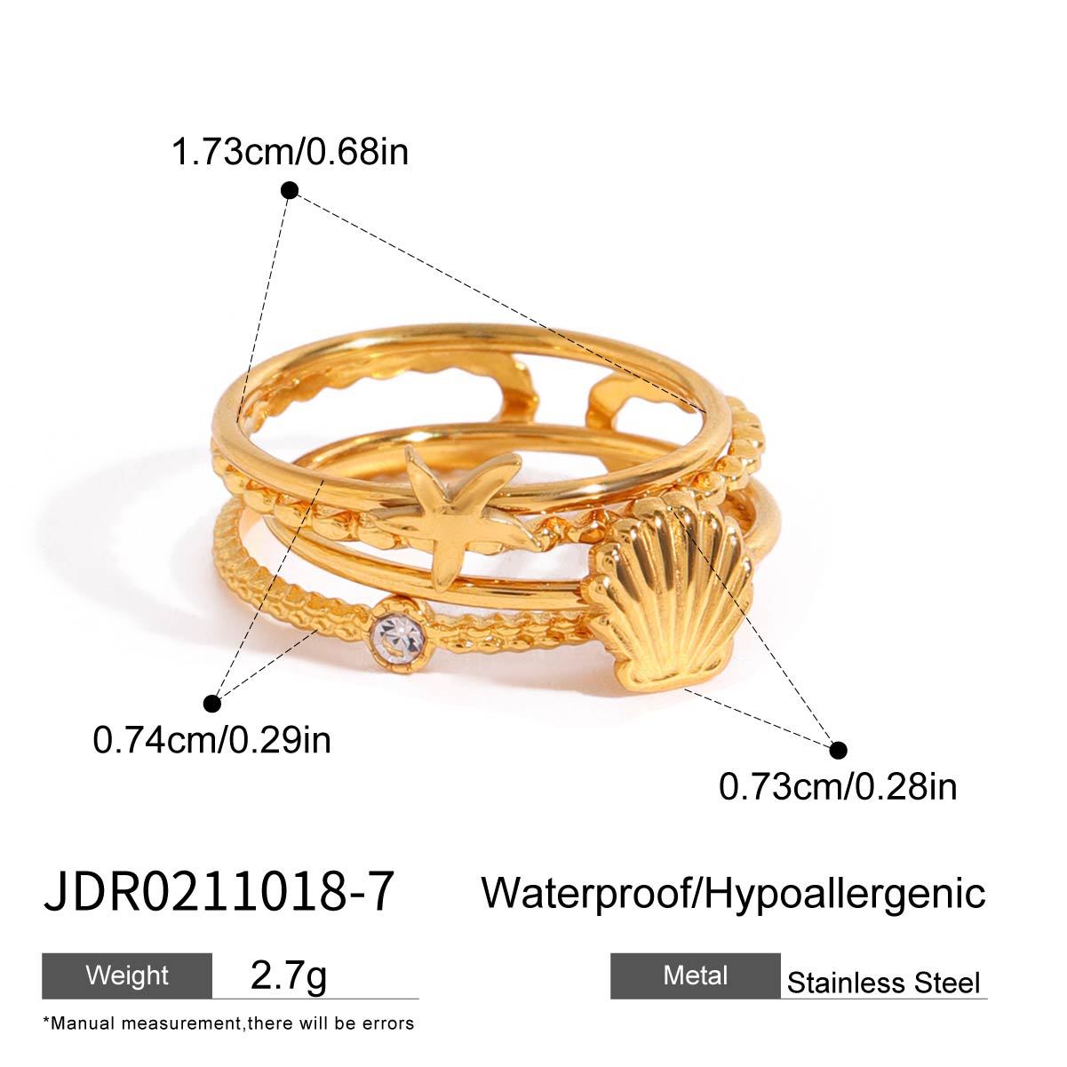 Sleek Stainless Steel Finger Ring – Everyday Essential