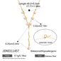 18K Gold Titanium Steel Necklace – Timeless Shine