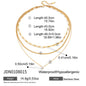 3-Layer Titanium Steel Choker Set – Stacked Luxury