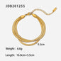 Stainless Steel Zircon & Pearl Chain Bracelet – Minimalist Luxury