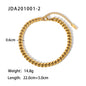 18K Gold Micro Cross Anklet – Minimalist Vintage Style