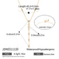 18K Gold Titanium Steel Necklace – Timeless Shine