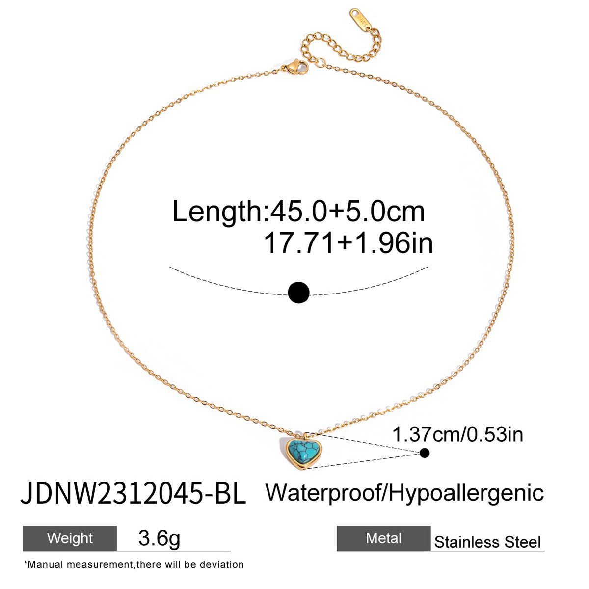 Titanium Steel Collarbone Chain – Pearl & Tiger Eye Accent