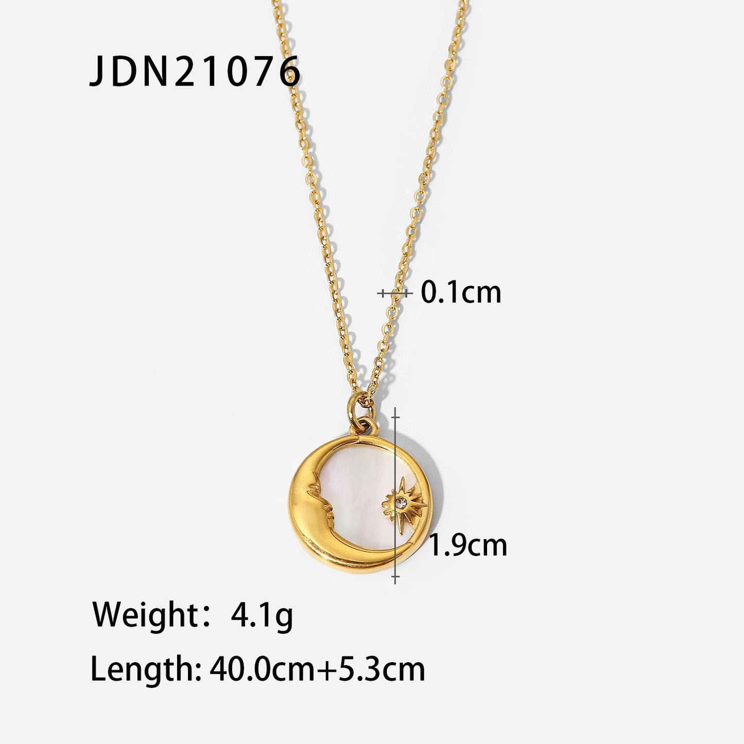 Lightweight Titanium Steel Pendant Necklace – Daily Wear Essential