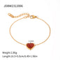 Tarnish-Free Stainless Steel Bangle with Crystal Detail
