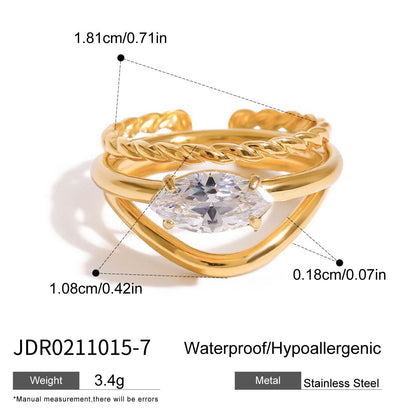 Sleek Stainless Steel Finger Ring – Everyday Essential