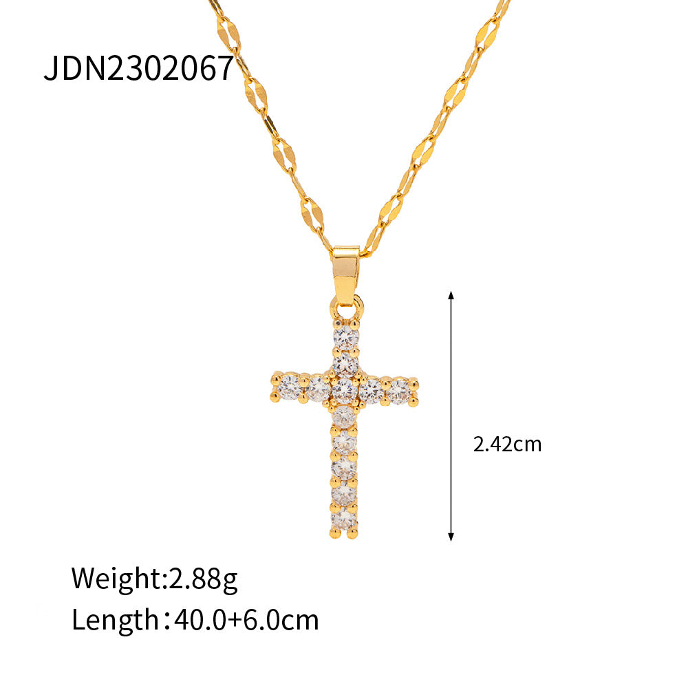 Lightweight Titanium Steel Pendant Necklace – Daily Wear Essential