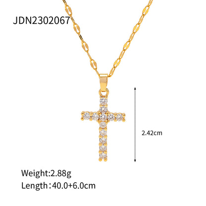 Lightweight Titanium Steel Pendant Necklace – Daily Wear Essential
