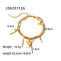 Stainless Steel Zircon & Pearl Chain Bracelet – Minimalist Luxury